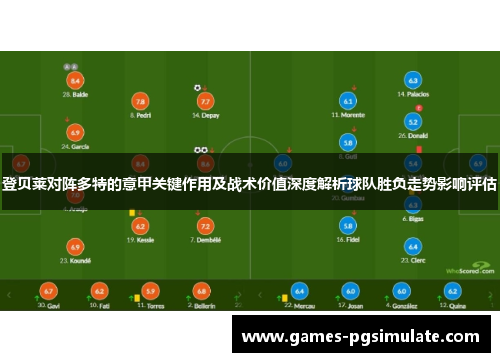 登贝莱对阵多特的意甲关键作用及战术价值深度解析球队胜负走势影响评估